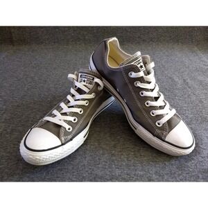 Converse Chuck Taylor All Star Sneakers Low Top Drk Gray Lace Up Unisex M-8/W-10